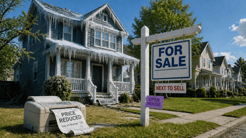 Houses Are Sitting On The Market